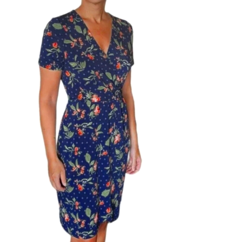 Vero Moda Floral Faux Wrap dress - XS